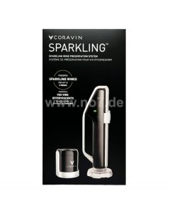 Coravin Sparkling mit 2 Stoppers 2 Bottle Bags 1 Patrone
